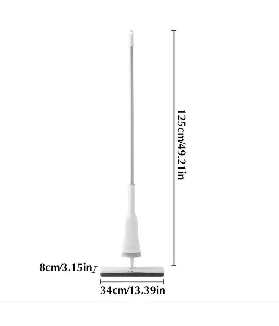 Mocio Lavapavimenti Autostrizzante Pieghevole Regolabile Con Panno In Spugna Mop         