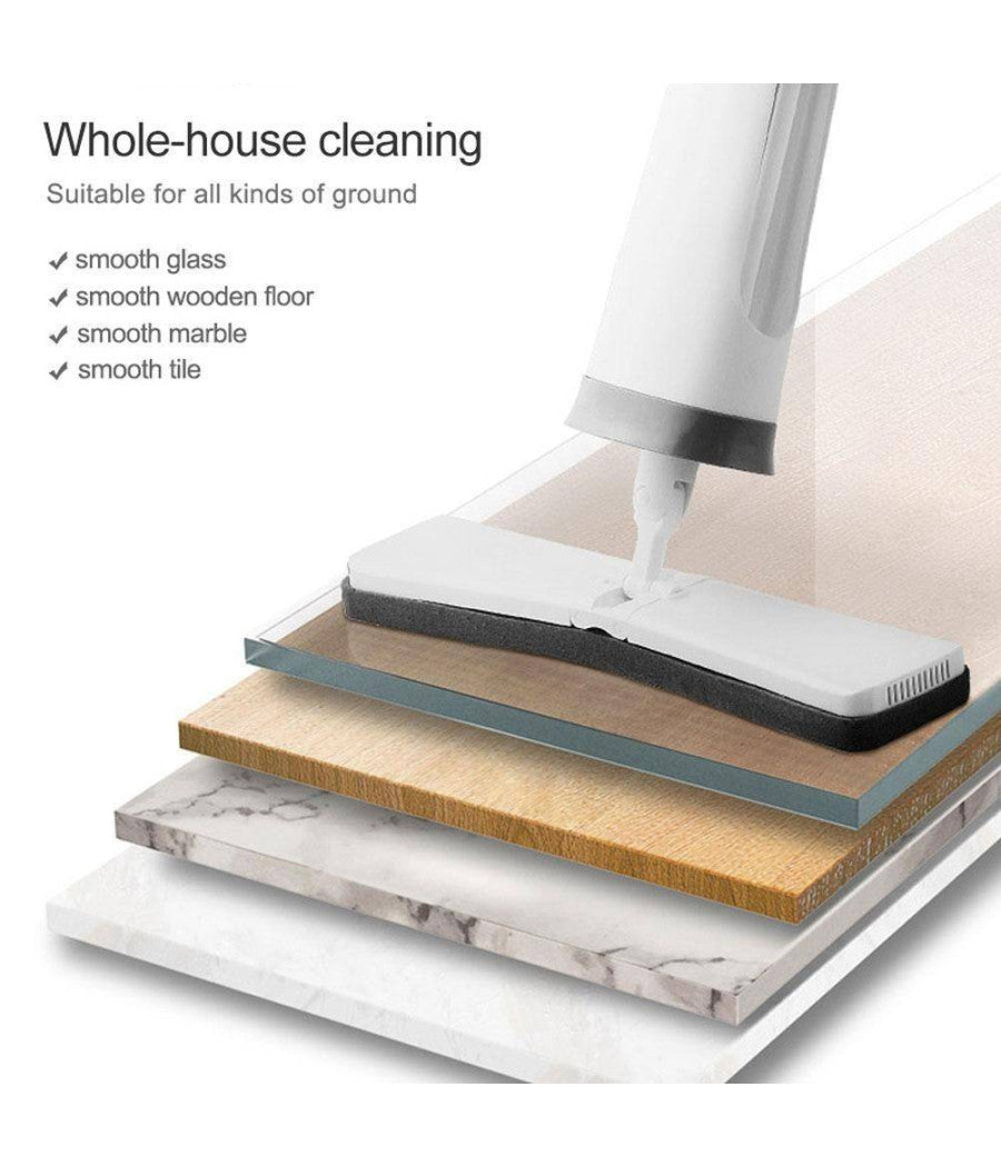 Mocio Lavapavimenti Autostrizzante Pieghevole Regolabile Con Panno In Spugna Mop         