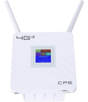 Modem Router Per Sim 4g Lte Wifi Hotspot Doppia Antenna Porta Lan Universale Cpe         