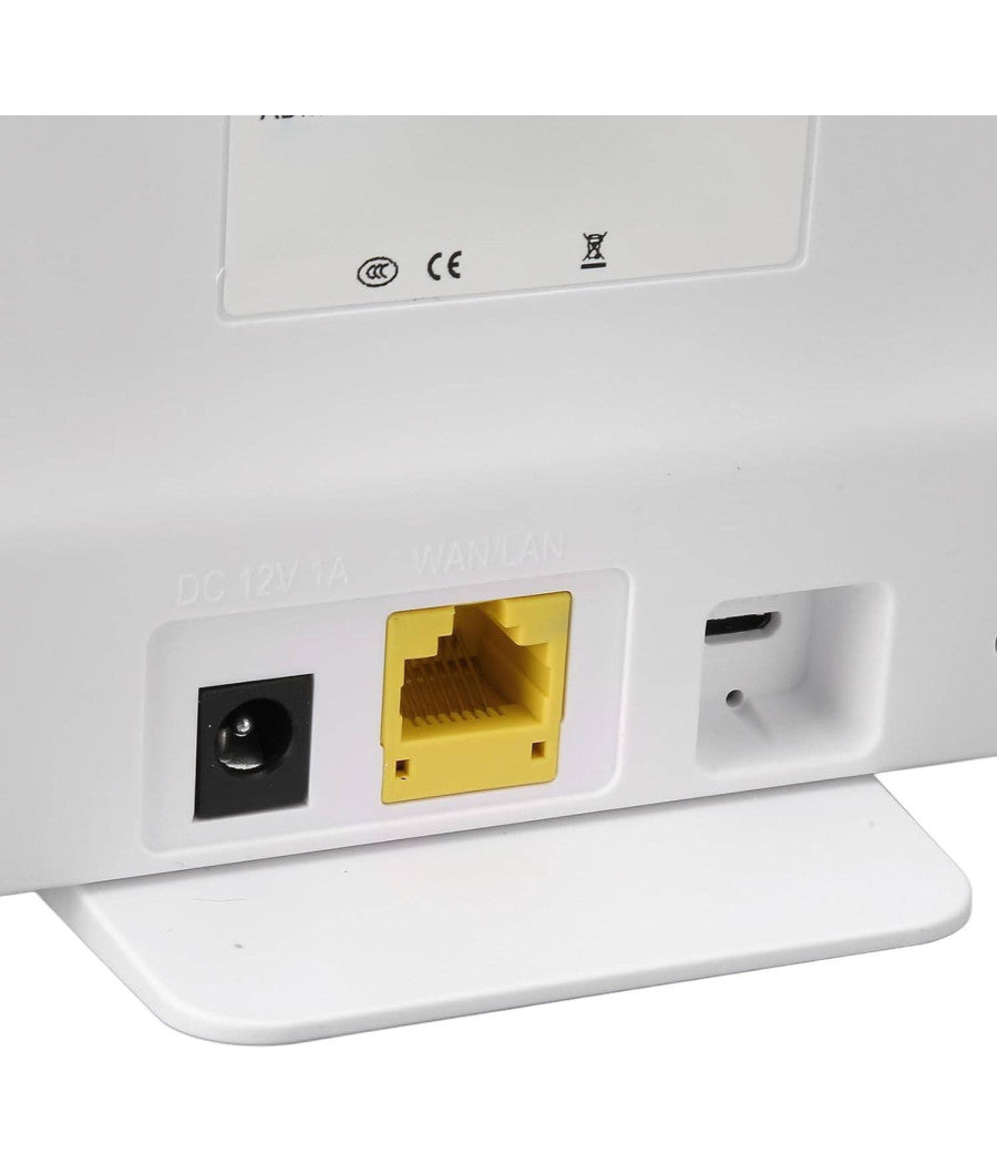 Modem Router Per Sim 4g Lte Wifi Hotspot Doppia Antenna Porta Lan Universale Cpe         