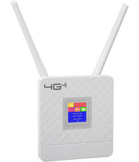 Modem Router Per Sim 4g Lte Wifi Hotspot Doppia Antenna Porta Lan Universale Cpe         