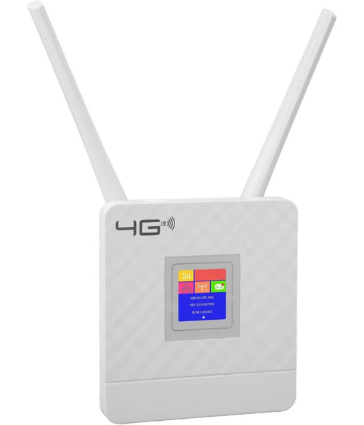 Modem Router Per Sim 4g Lte Wifi Hotspot Doppia Antenna Porta Lan Universale Cpe         