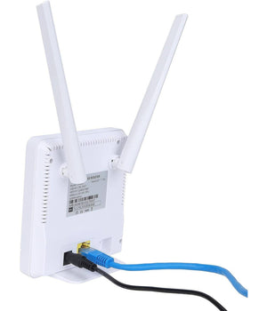 Modem Router Per Sim 4g Lte Wifi Hotspot Doppia Antenna Porta Lan Universale Cpe         