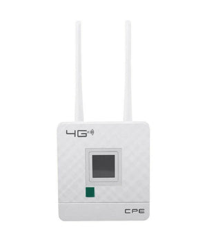 Modem Router Per Sim 4g Lte Wifi Hotspot Doppia Antenna Porta Lan Universale Cpe         