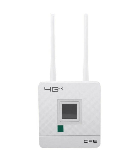 Modem Router Per Sim 4g Lte Wifi Hotspot Doppia Antenna Porta Lan Universale Cpe         