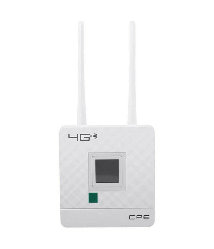 Modem Router Per Sim 4g Lte Wifi Hotspot Doppia Antenna Porta Lan Universale Cpe         