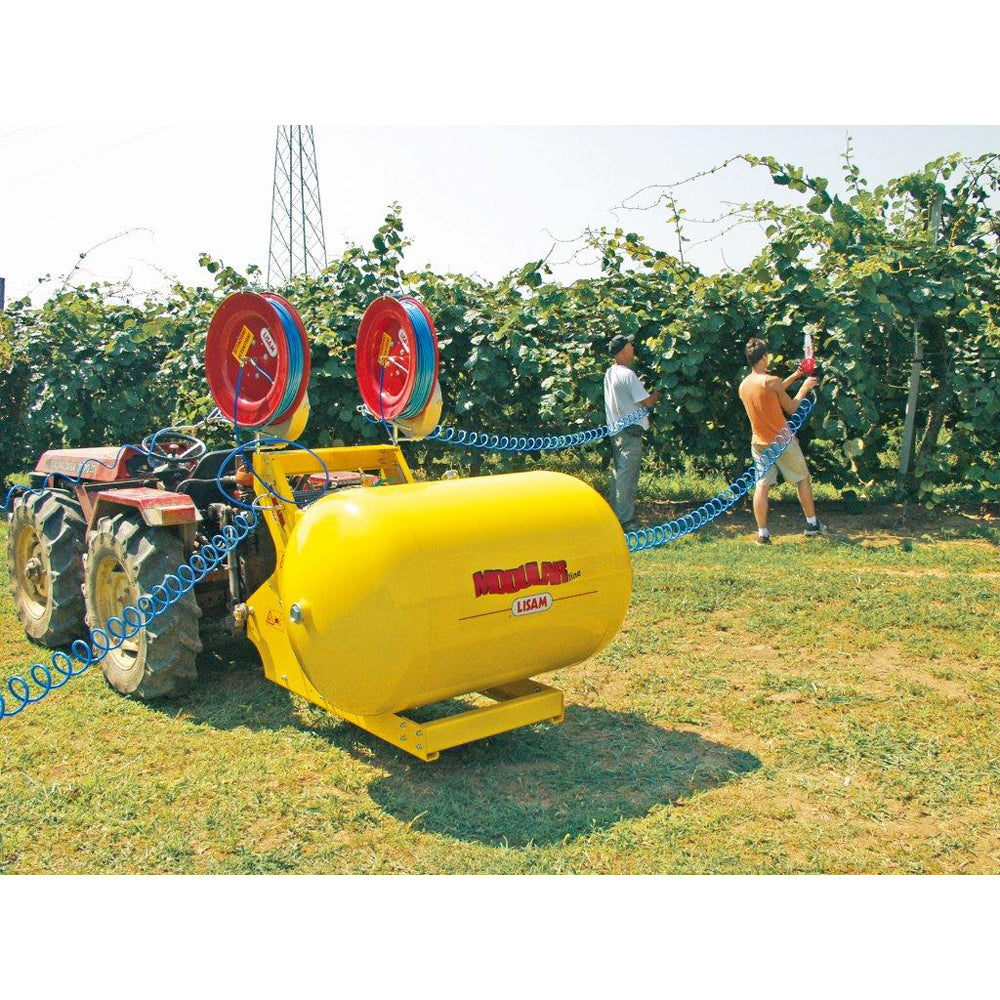 AVVOLGITUBO AVVOLGITORE MANUALE PER COMPRESSORI IN ALLUMINIO 100m AV/1 LISAM 