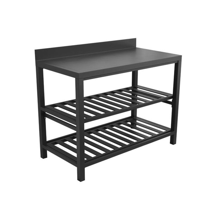 Modulo Cucina A Ripiani Aperti 120 X 60 Antracite Moia