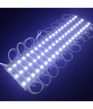 Modulo Da 20 Pezzi A 3 Led Smd 5050 5630 Freddo Caldo Blu Rosso Verde Rgb Ip65  -bianco Freddo -smd 5050     