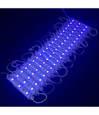 Modulo Da 20 Pezzi A 3 Led Smd 5050 5630 Freddo Caldo Blu Rosso Verde Rgb Ip65  -blu -smd 5630     