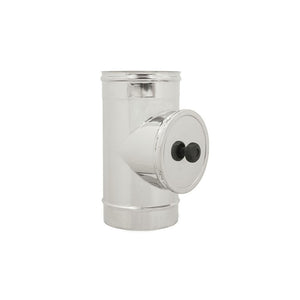 Modulo di ispezione a t da 160mm in acciaio inox 5 decimi aisi 304