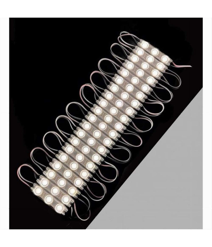 Modulo Led 12v 20 Strisce 2835 Insegne Tabelle Vari Toni Luce Ip65 Abt-2835-6114  -bianco Naturale      -