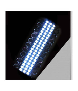 Modulo Led 12v 20 Strisce 2835 Luce Bianco Ghiaccio 13000k Ip65 Abt-2835-6114-ff         