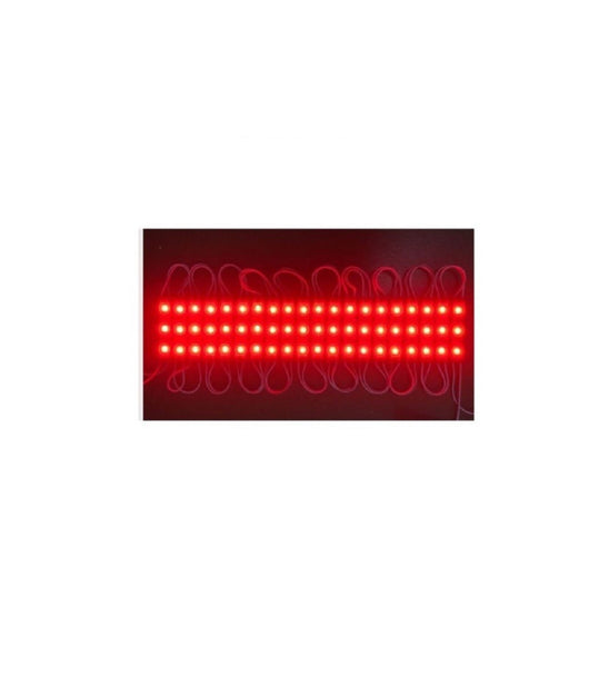 Modulo Led 12v 2835 20 Strisce 3 Led Insegne Tabelle Vari Colori Luce 2835-12v-3  -rosso      -