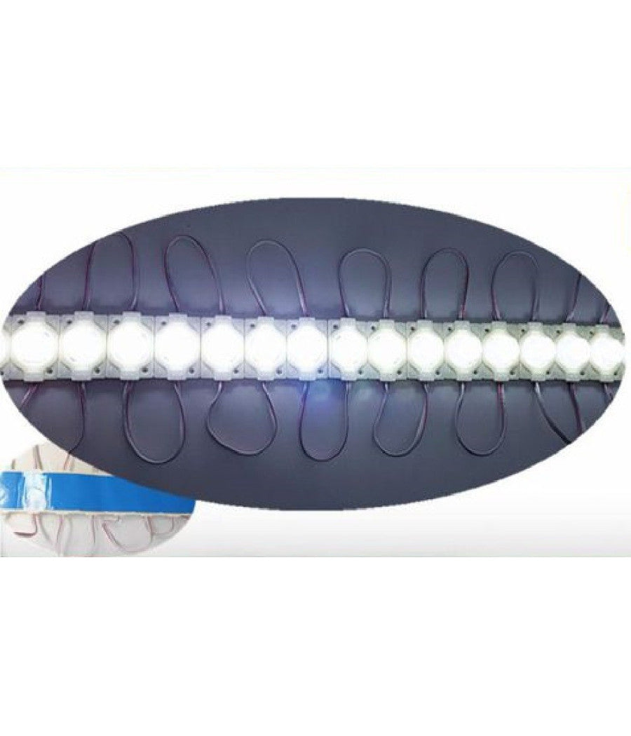 Modulo Led 12v 3030 Per Insegne Tabelle Luce Fredda 6500k Calda 3000k 3030-12v         