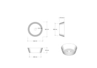 Mobile Bagno 160cm Con Doppio Lavabo, 4 Basi Con Cassetti E Specchio Con Lampada - Avana Effetto Pietra