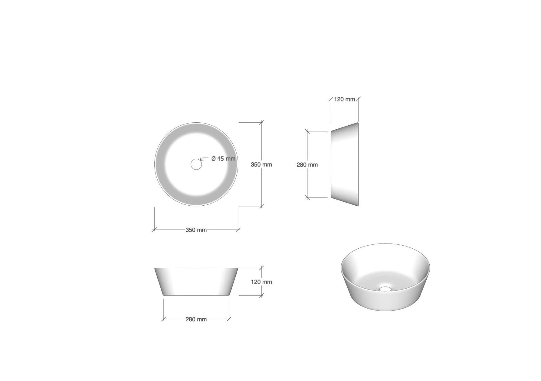 Mobile Bagno 160cm Con Doppio Lavabo, 4 Basi Con Cassetti E Specchio Con Lampada - Bianco