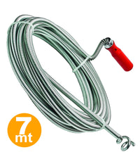 Molla Cavo Stura Lavandino Fogne Scarico Lavabo Sturafogne Manuale 7m         