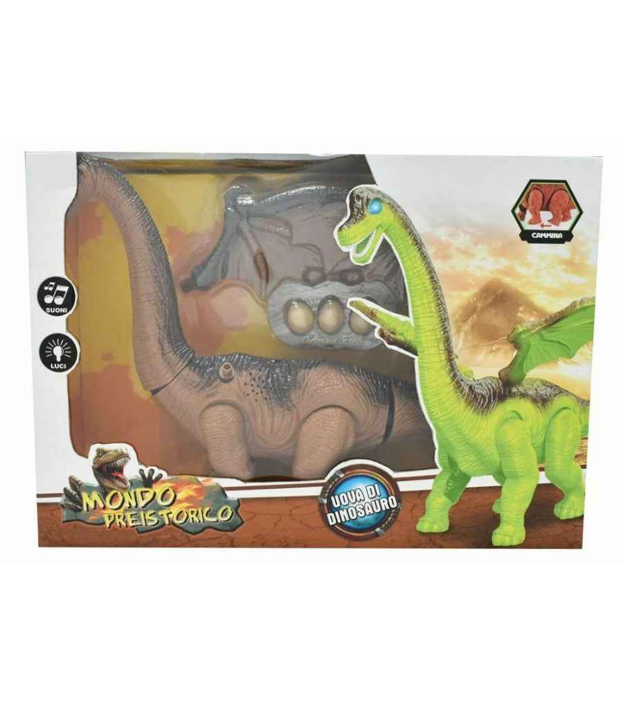 Mondo Preistorico Dinosauro Con Uova Luci E Suoni Giocattolo Gioco Bambini         