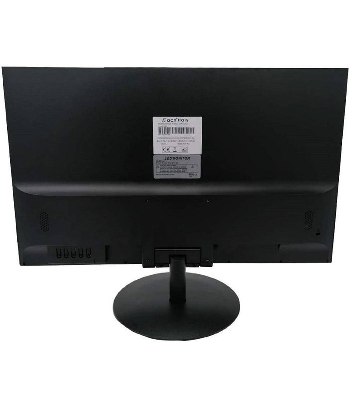 Monitor 23.8" Pollici Desktop Display Slim Attacco Vga Hdmi Videosorveglianza Pc         