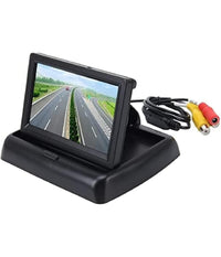 Monitor Display A Colori 4.3" Pieghevole Tft Lcd Hd Per Telecamera Retromarcia         