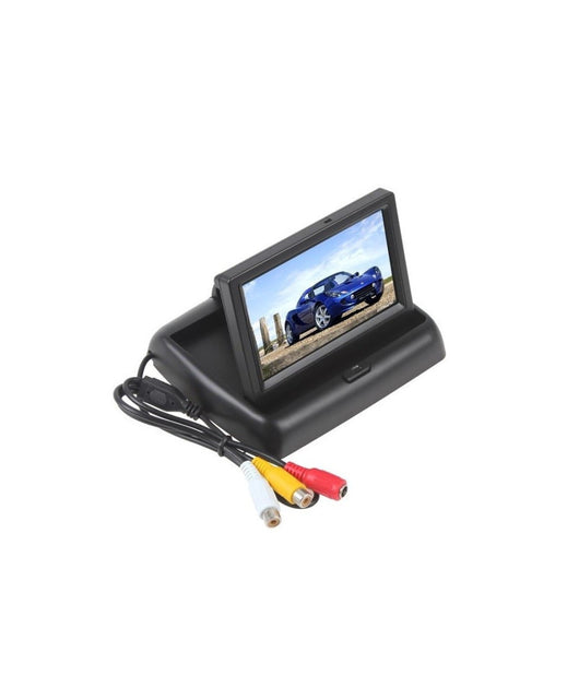 Monitor Lcd A Scompars Tft 4.3" A Colori Auto Camper Per Telecamera Retromarcia         