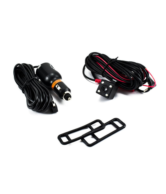 Monitor Per Specchietti Auto 4,5" Q-ca599 Con Videocamera Anteriore Posteriore Hd         