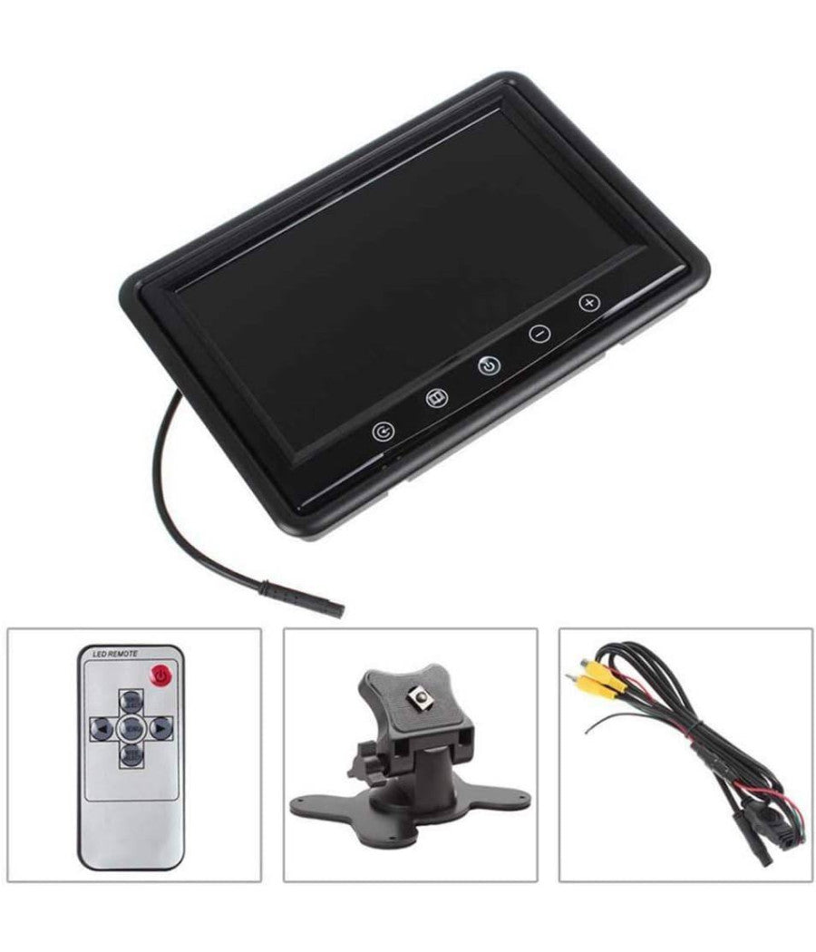 Monitor Per Videosorveglianza Telecamera Auto Lcd 9 Pollici 12v Maxtech Lcd-9"         