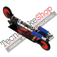 Monopattino Pieghevole per Bambini in Alluminio 2 Ruote Marvel Spidperman