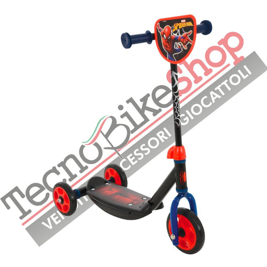 Monopattino per Bambini in Acciaio 3 Ruote Marvel Spiderman