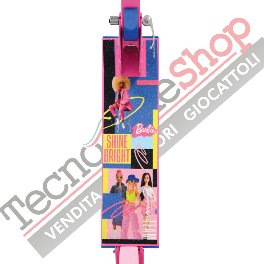 Monopattino Pieghevole per Bambini in Alluminio 2 Ruote BARBIE