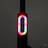 Monopattino Elettrico per Bambini Deluxe 3 Ruote + Casco e Kit Protezioni-Blu