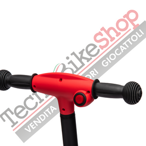 Monopattino Elettrico per Bambini Deluxe 3 Ruote + Casco e Kit Protezioni-Rosso