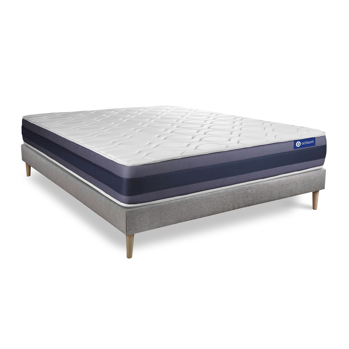 Kit rete e materasso Actimemo morpho 120x200cm - Spessore : 24cm- memory foam - Bilanciato -