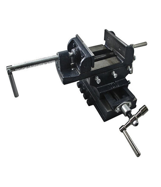 Morsa A Croce Da 100mm 4 Pollici Doppie Ganasce Per Trapano A Colonna Da Banco         