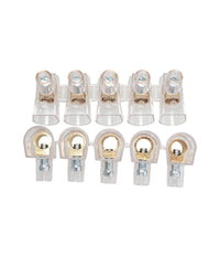 Morsetti Terminali Unipolari Morsettiera 2 Stecche Da 5pezzi Sezione 10mmÂ² 83319         