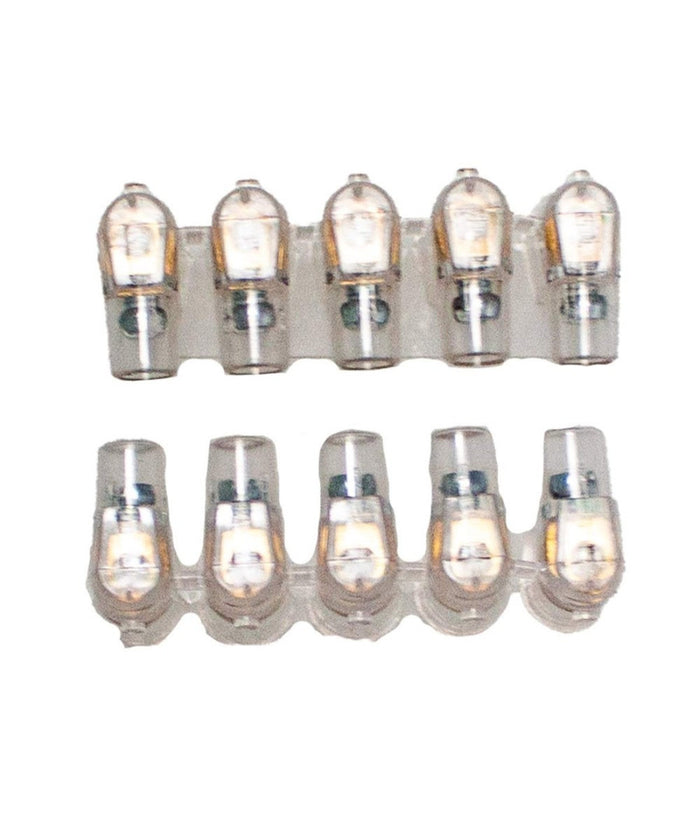 Morsetti Unipolari Morsettiera Terminali 2 Stecche Da 5 Pezzi Sezione 2.5mmÂ² 83312         