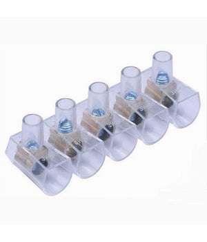 Morsettiera Morsetti Terminali Unipolari Sezione 6mmÂ² 2 Stecche Da 5 Pezzi 83312         