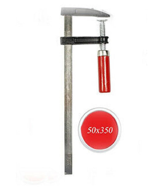 Morsetto A Vite Da Falagname Per Bricolage Morsa Morsetta Di Serraggio 50x350mm         