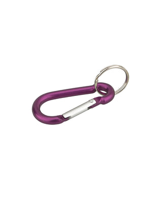 Moschettone portachiavi Ø 6x60 mm, alluminio, colorato - THIRARD