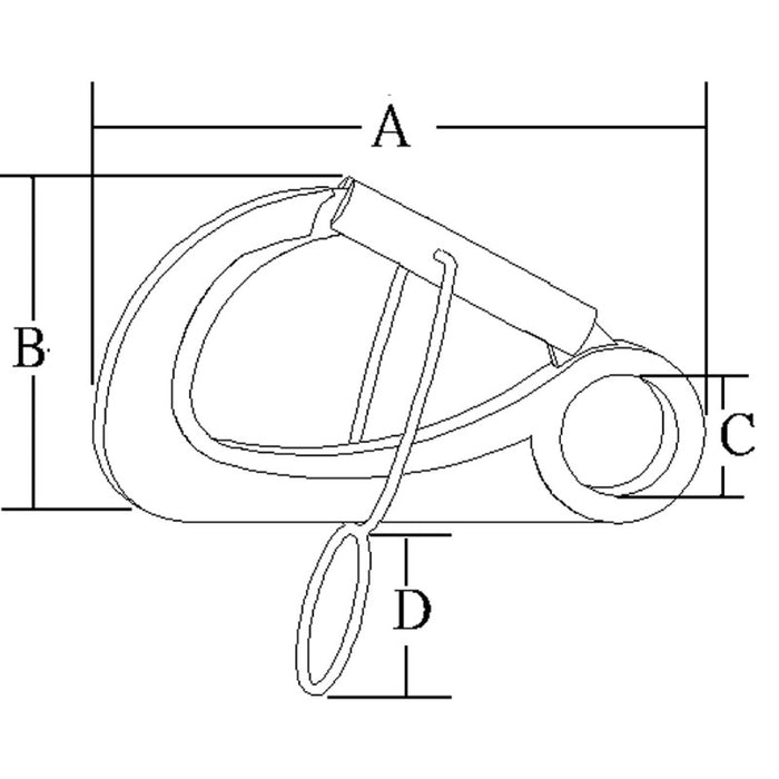 MOSCHETTONE INOX 316
