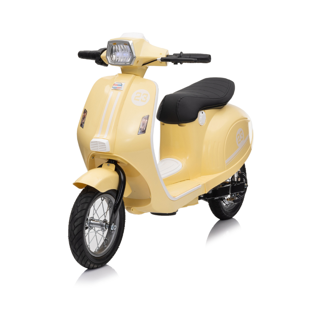 Moto Elettrica per Bambini Moto Deluxe 24V -Beige