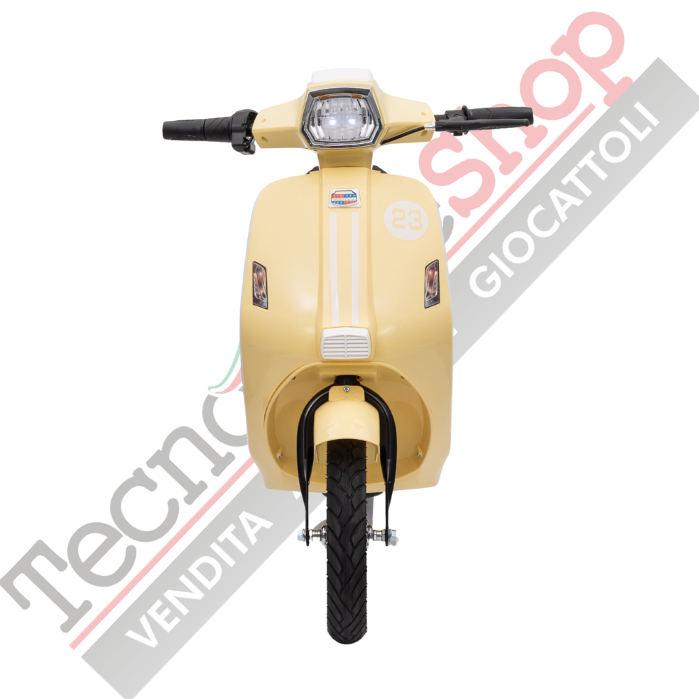 Moto Elettrica per Bambini Moto Deluxe 24V -Beige