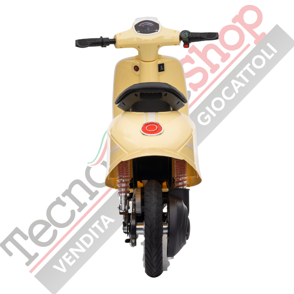 Moto Elettrica per Bambini Moto Deluxe 24V -Beige
