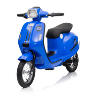 Moto Elettrica per Bambini Moto Deluxe 24V -Blu