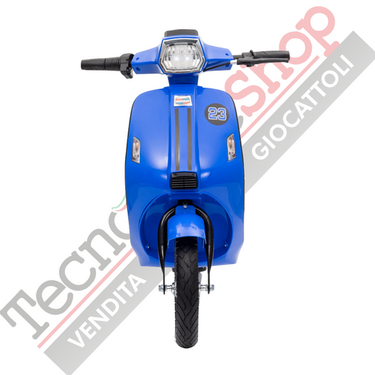 Moto Elettrica per Bambini Moto Deluxe 24V -Blu