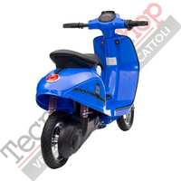 Moto Elettrica per Bambini Moto Deluxe 24V -Blu
