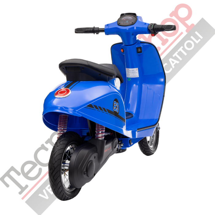 Moto Elettrica per Bambini Moto Deluxe 24V -Blu