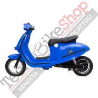 Moto Elettrica per Bambini Moto Deluxe 24V -Blu