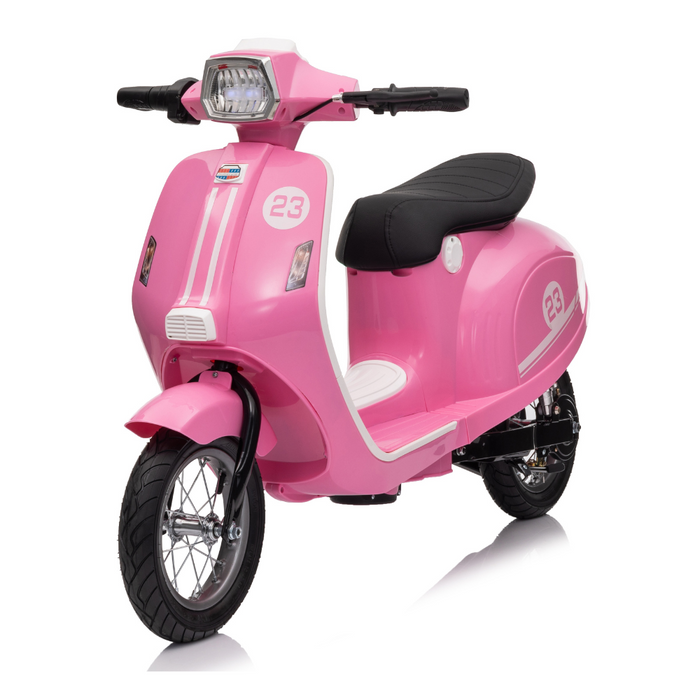 Moto Elettrica per Bambini Moto Deluxe 24V -Rosa
